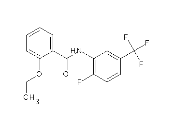 2-ethoxy-N-[2-fluoro-5-(trifluoromethyl)phenyl]benzamide