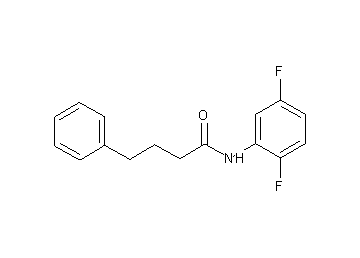 N-(2,5-difluorophenyl)-4-phenylbutanamide - Click Image to Close
