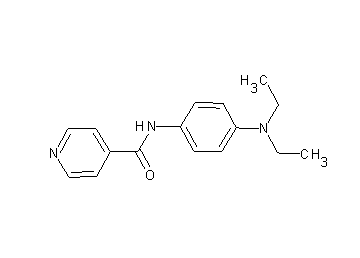N-[4-(diethylamino)phenyl]isonicotinamide
