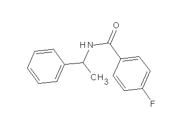 4-fluoro-N-(1-phenylethyl)benzamide