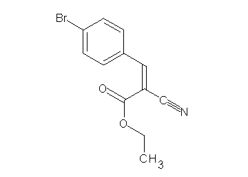 ethyl 3-(4-bromophenyl)-2-cyanoacrylate