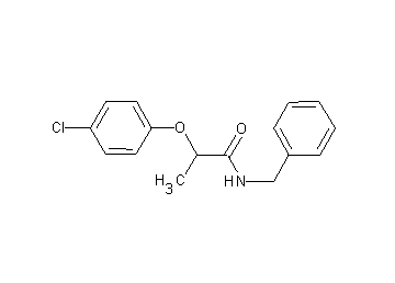N-benzyl-2-(4-chlorophenoxy)propanamide
