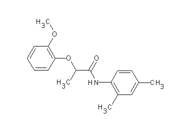 N-(2,4-dimethylphenyl)-2-(2-methoxyphenoxy)propanamide