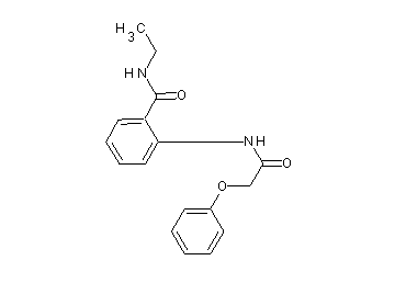N-ethyl-2-[(phenoxyacetyl)amino]benzamide