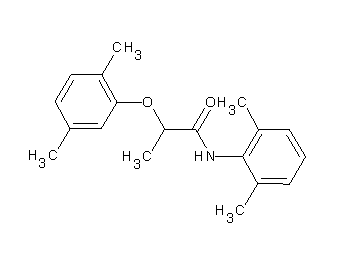 2-(2,5-dimethylphenoxy)-N-(2,6-dimethylphenyl)propanamide - Click Image to Close