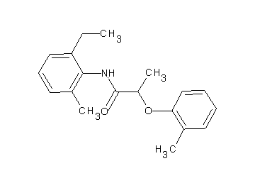 N-(2-ethyl-6-methylphenyl)-2-(2-methylphenoxy)propanamide