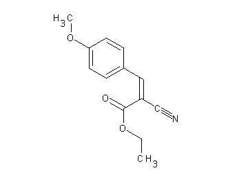 ethyl 2-cyano-3-(4-methoxyphenyl)acrylate