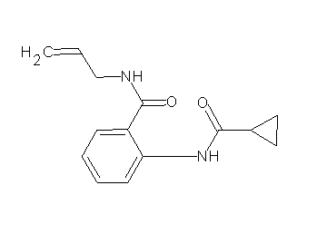 N-allyl-2-[(cyclopropylcarbonyl)amino]benzamide