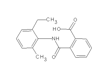 2-{[(2-ethyl-6-methylphenyl)amino]carbonyl}benzoic acid