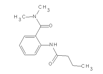 2-(butyrylamino)-N,N-dimethylbenzamide