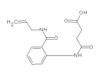 4-({2-[(allylamino)carbonyl]phenyl}amino)-4-oxobutanoic acid