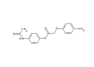 4-(acetylamino)phenyl (4-methylphenoxy)acetate