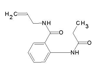 N-allyl-2-(propionylamino)benzamide