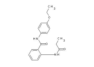 N-(4-ethoxyphenyl)-2-(propionylamino)benzamide