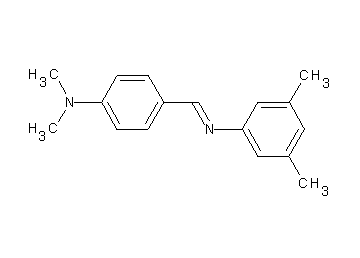 N-[4-(dimethylamino)benzylidene]-3,5-dimethylaniline