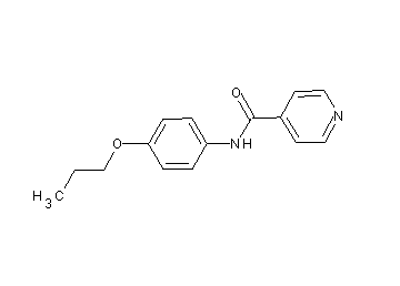 N-(4-propoxyphenyl)isonicotinamide