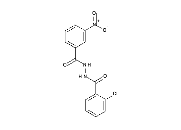 2-chloro-N'-(3-nitrobenzoyl)benzohydrazide