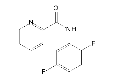 N-(2,5-difluorophenyl)-2-pyridinecarboxamide