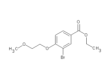 ethyl 3-bromo-4-(2-methoxyethoxy)benzoate