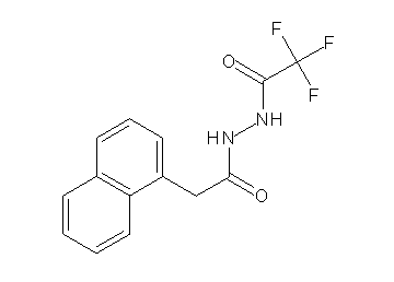 2,2,2-trifluoro-N'-(1-naphthylacetyl)acetohydrazide