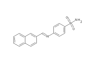 4-[(2-naphthylmethylene)amino]benzenesulfonamide