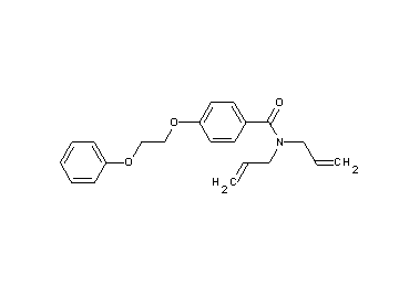 N,N-diallyl-4-(2-phenoxyethoxy)benzamide
