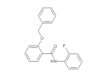 2-(benzyloxy)-N-(2-fluorophenyl)benzamide