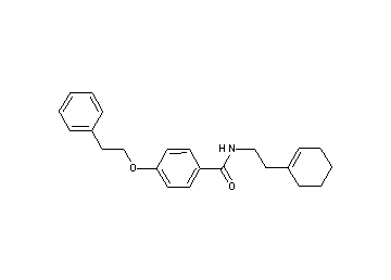 N-[2-(1-cyclohexen-1-yl)ethyl]-4-(2-phenylethoxy)benzamide
