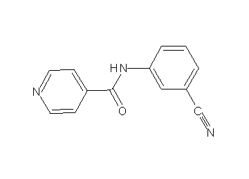N-(3-cyanophenyl)isonicotinamide