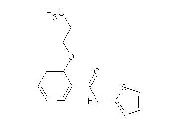 2-propoxy-N-1,3-thiazol-2-ylbenzamide