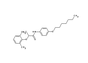 2-(2,6-dimethylphenoxy)-N-[4-(heptyloxy)phenyl]propanamide