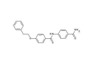 N-[4-(aminocarbonyl)phenyl]-4-(2-phenylethoxy)benzamide