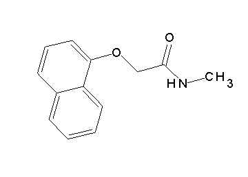 N-methyl-2-(1-naphthyloxy)acetamide