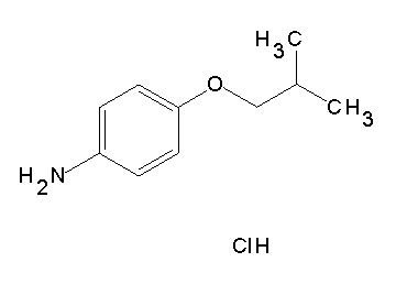 (4-isobutoxyphenyl)amine hydrochloride