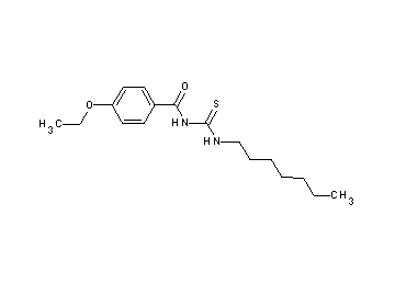 4-ethoxy-N-[(heptylamino)carbonothioyl]benzamide