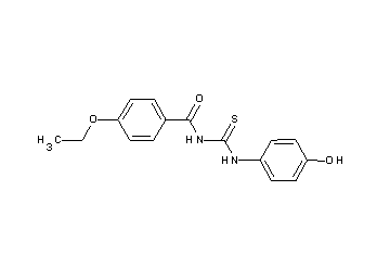 4-ethoxy-N-{[(4-hydroxyphenyl)amino]carbonothioyl}benzamide