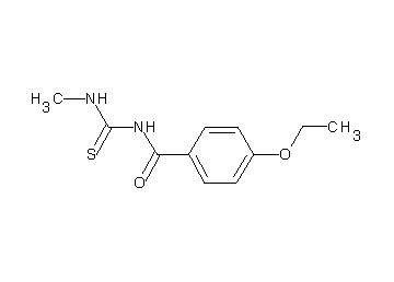 4-ethoxy-N-[(methylamino)carbonothioyl]benzamide