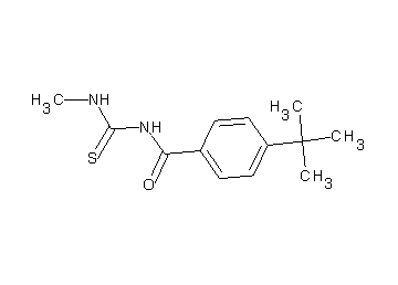 4-tert-butyl-N-[(methylamino)carbonothioyl]benzamide