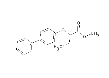 methyl 2-(4-biphenylyloxy)butanoate