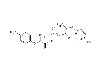 N,N'-1,2-propanediylbis[2-(4-methylphenoxy)propanamide]