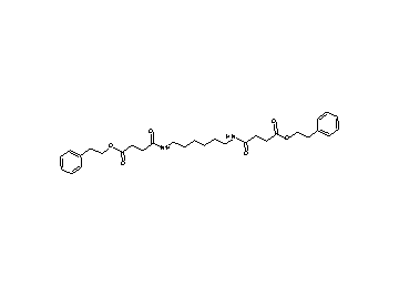 bis(2-phenylethyl) 4,4'-[1,6-hexanediyldi(imino)]bis(4-oxobutanoate)