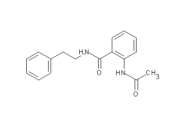 2-(acetylamino)-N-(2-phenylethyl)benzamide
