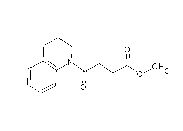 methyl 4-(3,4-dihydro-1(2H)-quinolinyl)-4-oxobutanoate