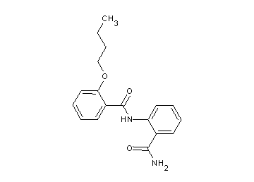 N-[2-(aminocarbonyl)phenyl]-2-butoxybenzamide
