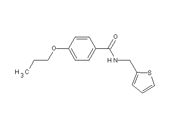 4-propoxy-N-(2-thienylmethyl)benzamide