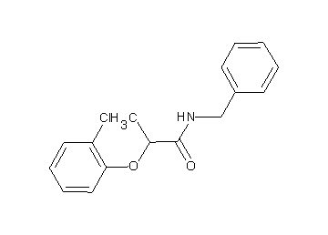 N-benzyl-2-(2-chlorophenoxy)propanamide