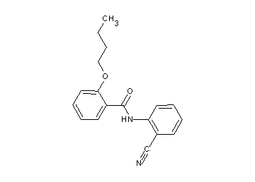 2-butoxy-N-(2-cyanophenyl)benzamide