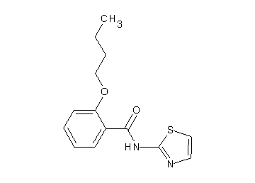 2-butoxy-N-1,3-thiazol-2-ylbenzamide
