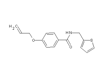 4-(allyloxy)-N-(2-thienylmethyl)benzamide