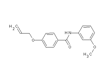 4-(allyloxy)-N-(3-methoxyphenyl)benzamide